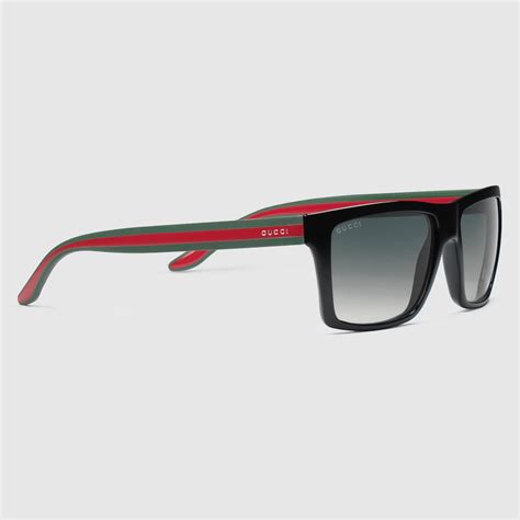 occhiali da sole gucci uomo azzurri|Gucci GG1571S .